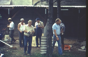 Schuppenbau 1987